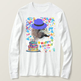 Feliz Cumpleaños Haz una camiseta de Wish Poodle
