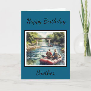 Feliz Cumpleaños Hermano/Dentro de la Tarjeta de F
