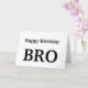 Feliz cumpleaños, hermano, tarjeta de felicitación (Orchid)