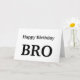 Feliz cumpleaños, hermano, tarjeta de felicitación (Small Plant)