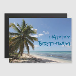 Feliz cumpleaños Isla Saona Caribe Paradise Beach