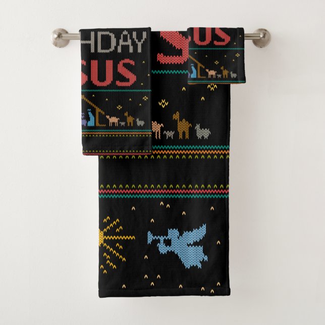 Feliz cumpleaños Jesús Navidades Sweater Christian (In situ)