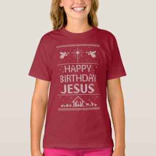 Feliz cumpleaños Jesús Navidades Sweater Religious
