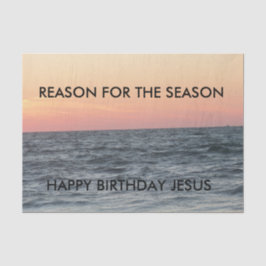 ¡FELIZ CUMPLEAÑOS JESÚS! PAPEL DE SEDA