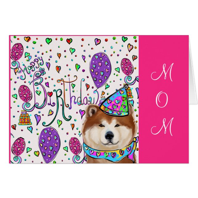 FELIZ CUMPLEAÑOS MAMÁ (Anverso (Horizontal))