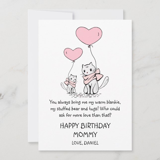 Feliz cumpleaños, mamá (Anverso)