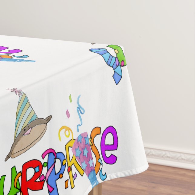 Feliz cumpleaños, manteles sorpresa (In Situ)