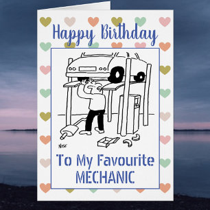 Feliz Cumpleaños Mecánico