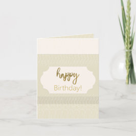 Feliz Cumpleaños Nórdico Minimalista con Nombre Pe