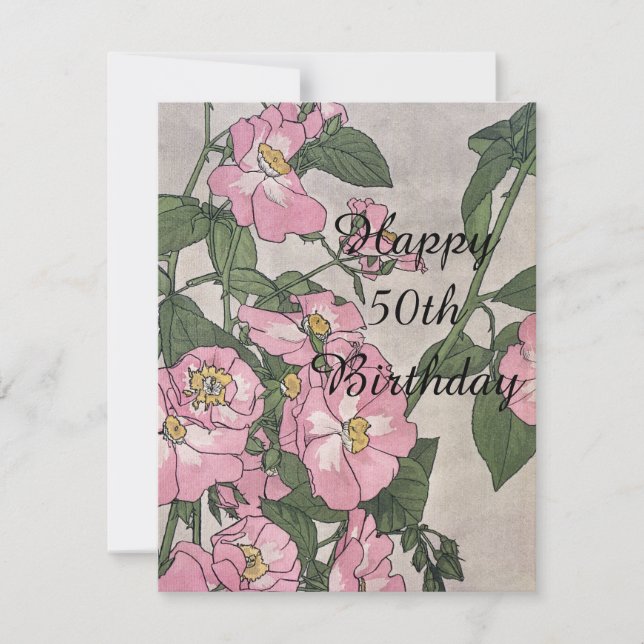 Feliz cumpleaños número 50 (Anverso)