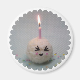 Feliz cumpleaños Onigiri - imán