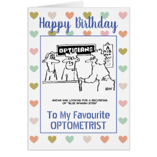 Feliz cumpleaños Optometrist