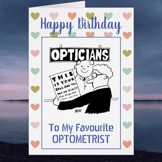 Feliz cumpleaños Optometrist (Subido por el creador)