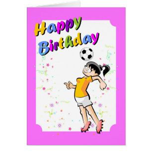 Feliz cumpleaños para el mejor chica del jugador