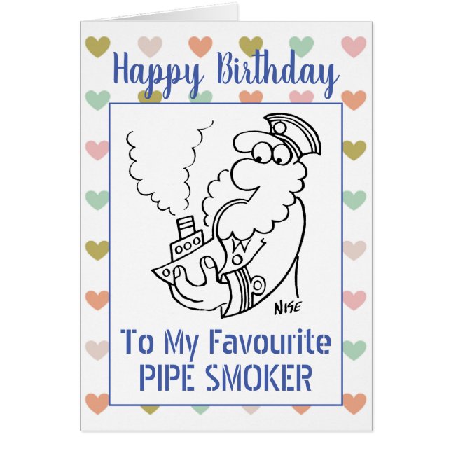 Feliz cumpleaños para fumadores (Frente)
