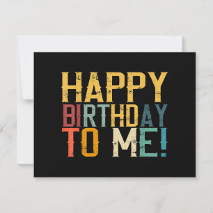 Feliz cumpleaños para mí fiesta de cumpleaños