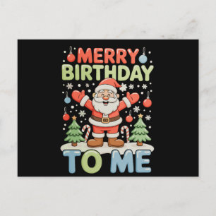 Feliz cumpleaños para mí Navidad Santa Navidades F