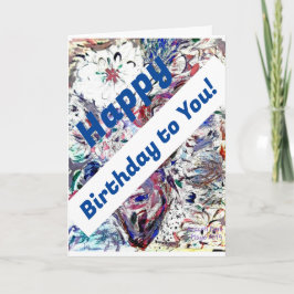 ¡Feliz cumpleaños para ti! Tarjeta