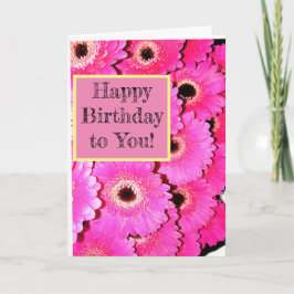 ¡Feliz cumpleaños para ti! Tarjeta