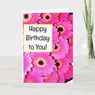 ¡Feliz cumpleaños para ti! Tarjeta