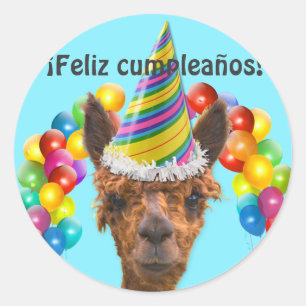 Feliz Cumpleanos Pegatina