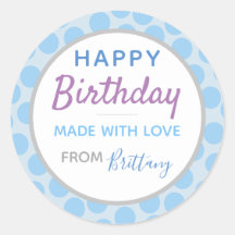 Feliz cumpleaños Pegatina (20)