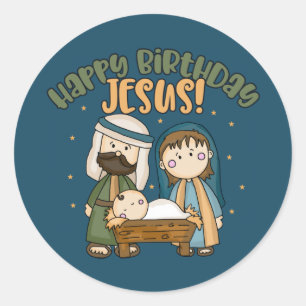 Feliz cumpleaños, Pegatinas de Jesús