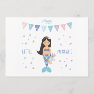 Feliz cumpleaños, pequeña tarjeta de cumpleaños de