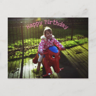Feliz cumpleaños, postal