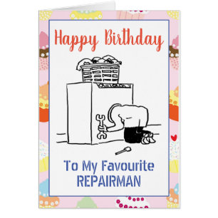 Feliz cumpleaños Repairman