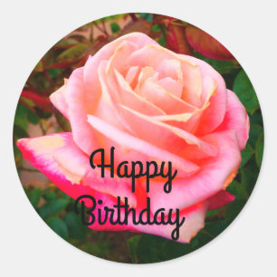 Feliz cumpleaños, Rosa Gemini #2 Pegatinas