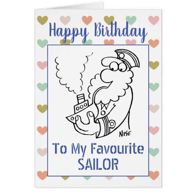 Feliz cumpleaños Sailor (Frente)