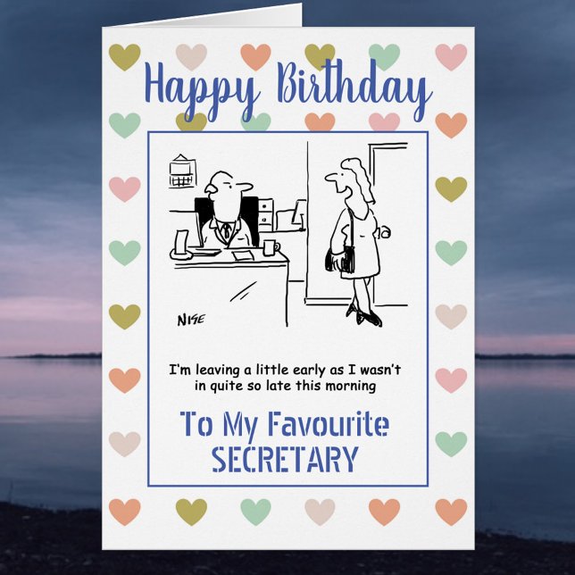 Feliz cumpleaños, secretario (Subido por el creador)