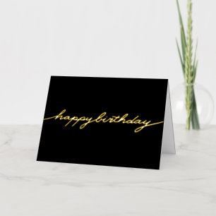 Feliz Cumpleaños Simple Brillante