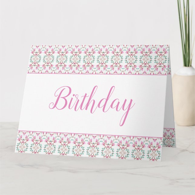 Feliz Cumpleaños Solo Por Tu Tarjeta De Saludo (Anverso)