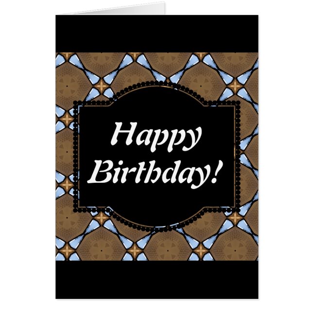 Feliz cumpleaños, su tarjeta personalizada de dive (Frente)
