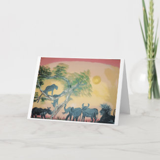 Feliz cumpleaños, tarjeta de felicitación.