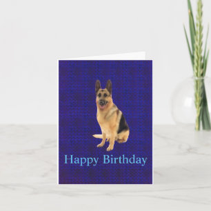 Feliz cumpleaños, tarjeta de felicitación de pasto