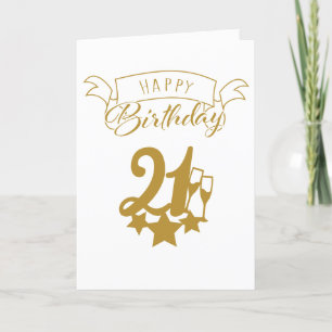 Feliz cumpleaños - Tarjeta de felicitación doblada
