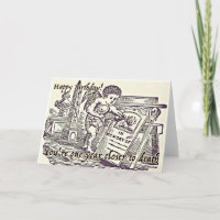 Feliz Cumpleaños Tarjeta de felicitación Humor Osc