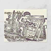 Feliz Cumpleaños Tarjeta de felicitación Humor Osc