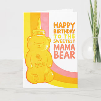 Feliz Cumpleaños Tarjeta de Letterpress de Mamá Os