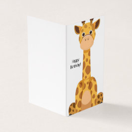 Feliz cumpleaños - Tarjeta para niños