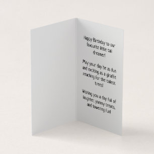 Feliz cumpleaños - Tarjeta para niños