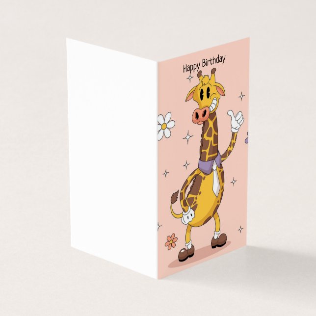 Feliz cumpleaños - Tarjeta para niños (Exterior)