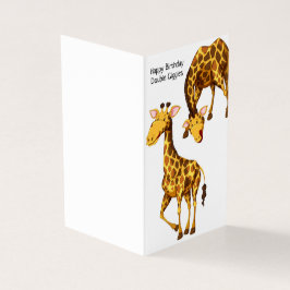 Feliz cumpleaños - Tarjeta para niños