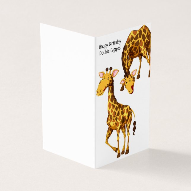 Feliz cumpleaños - Tarjeta para niños (Exterior)