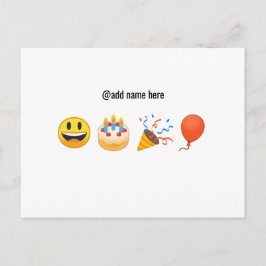 Feliz Cumpleaños | Tarjeta Postal Personalizada de