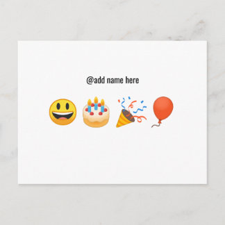 Feliz Cumpleaños | Tarjeta Postal Personalizada de