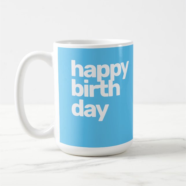 feliz cumpleaños taza de regalo taza de tazón míni (Izquierda)